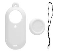 Akozon Set di Custodia Protettiva in Silicone per Go 3s Copertura della Fotocamera Accessori Percorsi per Lenti per Lenti (WHITE)