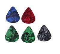 Akozon Set di Diapositive per Chitarra Guide di Metallo Barra di Copertura in Vetro Plettri per Dito per Pollice Scatola di Immagazzinaggio Perfetta per Basso Elettrico Acustico Ukulele Banjo