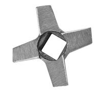 Akozon Set di Lame per Tritacarne in Acciaio a Forma di Croce Professionale n. 32-5 Diverse Dimensioni per Tritare e Macinare Efficientemente la Carne, per Tutti i Tritacarne e Miscelatori in