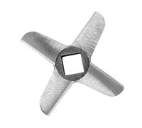 Akozon Set di Lame per Tritacarne in Acciaio a Forma di Croce Professionale n. 32-5 Diverse Dimensioni per Tritare e Macinare Efficientemente la Carne, per Tutti i Tritacarne e Miscelatori in (N.