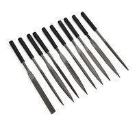 Akozon Set di Mini Lime Ad ago: Lime Manuali in Acciaio Al Carbonio per la Creazione di Gioielli, Levigatura di Superfici Metalliche e Modellatura Dettagliata (5 * 180 mm)