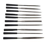 Akozon Set di Mini Lime Ad ago: Lime Manuali in Acciaio Al Carbonio per la Creazione di Gioielli, Levigatura di Superfici Metalliche e Modellatura Dettagliata (3 * 140 mm)