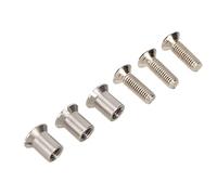 Akozon Set di Viti per Bobina per NAB - Set di 3 Viti da 10,5 Pollici X 1/4 di Pollice, RMGI, Sostituzione della Bobina