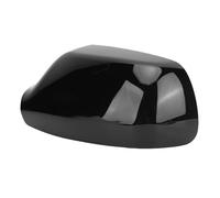 Akozon Shockproof Graffio a Prova di Scratch Latello Esterno Posteriore Tappo Specchio, Rivestimento Specchio a Ala della Porta Nera Luminoso, Adatto Alla Maggior Parte dei Veicoli (Sinistra)