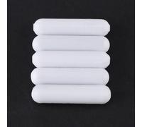 Akozon Spinner da Laboratorio Flea Lab da 5 Pezzi di Tipo C Bianco PTFE Stir Bar per Miscelatore Magnetico (Akozonhigkcjwfod-02)