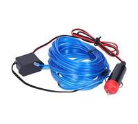 Akozon Strisce LED, 5m / 16.4ft Auto LED Strip Accendisigari Drive Luce ambientale per interni auto luminosa DC 12V Illuminazione interna per auto(blu)