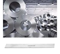 Akozon Strumento di Svolta del Tornio in Acciaio Ad Alta velocità HSS - Striscia a Barra in Acciaio Bianco a Precisione per la Lavorazione del Metallo e il Crafting (3 * 20 * 200mm)