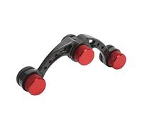 Akozon Strumento per Annodare la Bobina da Pesca - Annodatrice da Pesca Durevole GT FG PR per Annodare Facilmente Il Filo (Rosso)