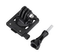 Akozon supporto casco softair + Tattica accessori per montaggio frontale, girevole di 360°, militare, fixed mount, Adattatore per YI fotocamera Videocamera supporto casco tattico