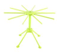 Akozon Supporto per Stendino Pieghevole per Pasta Alimentare, per Spaghetti e Pasta, Utensile da (GREEN)