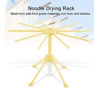 Akozon Supporto per Stendino Pieghevole per Pasta Alimentare, per Spaghetti e Pasta, Utensile da (YELLOW)