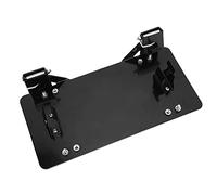 Akozon Supporto per Targa, Supporto per in Acciaio Inox con Verricello per Auto, Camion e Moto