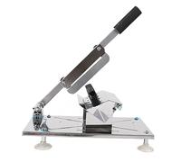 Akozon Tagliacarne Manuale Congelato per Manzo e Montone - Mannaia per Carne in Acciaio Inossidabile con Spessore Regolabile per Affettare Facilmente - Mac per Tagliare Carne e Verdure Senza Sforzo