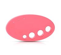 Akozon Tattoo Permanente Trucco Microblading Pigment Cup Stand Strut Body Art Strumento per la Tazza di Inchiostro - Porta della Tazza di Inchiostro in Silicone per Applicazioni per Tatuaggi e (PINK)