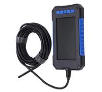 Akozon Telecamera di Ispezione per Boroscopio a Doppia Lente - P40 Industriale 5,5 Mm con Schermo 4,3 Pollici Manutenzione del Drenaggio Elettrico - Ispezione e Analisi (10m)