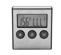 Akozon Termometro Bimetallico a Termocoppia Digitale Ys05 Misurazione Accurata della Temperatura della Carne degli alimenti. Calibro Versatile