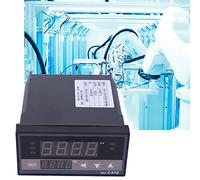 Akozon Termostato Digitale Regolabile REX C410 AC220V - Controllo PID di Precisione Gestione Stabile della Temperatura in Varie Applicazioni (Uscita RELE')