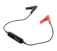 Akozon Tester Avanzato per Batterie per Auto da 6 V 12 V e Analizzatore di Carico con compatibilità per la Diagnostica di Motociclette e Veicoli (BLACK)