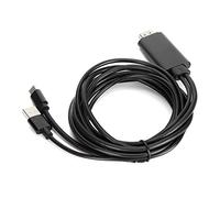 Akozon Tipo 4K da 1,8 M, Telefono Cavo per Cavo Sync Sync Sync Sync C HD Interfaccia Multimedia E Compatibile Cableh DMI