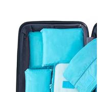 Akozon Titolo: 7 Cubi di Imballaggio Set - Organizzatori di Bagagli per Bagagli in Tessuto Oxford Resistenti Impermeabili per Viaggi - Cubi di Imballaggio da Viaggio in Mesh Traspirante per Spazio