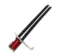 Akozon Titolo: 7260ac PRO PCIE WiFi Card da 1200 MBPS Dual Band 2,4 GHz 5GHz con 4.0 per 7/8/10/11 - Soluzione di Networking Plug And Play