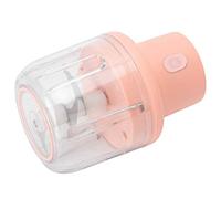 Akozon Tritacarne Elettrico e Tritatutto Compatto Rosa da 250 Ml con Ricarica USB - Ideale per Alimenti e Trita Verdure
