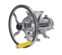 Akozon Tritacarne Manuale con Tubi per Salsicce - Tritacarne Multifunzionale in Lega di Alluminio per Uso Domestico - Salsicce e Hamburger