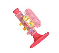 Akozon Tromba Giocattolo per Bambini Dai Colori Vivaci - Strumento Musicale a Tromba Multifunzionale Dal Design Simpatico Cartone Animato per la Prima Educazione e il Gioco (PINK)