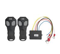Akozon Verricelli, Kit Telecomando per Verricello Wireless con Indicatore Gamma 75 Piedi Controller Elettrico Anti-interferenza 12V, Wireless per Veicoli Universali