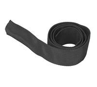 Akozon Verricello Linea di Protezione, Manicotto della Fune Dell'argano Manicotto Protettivo per Fune per Verricello in Poliestere Nero Universale per Cavo da 3 Cm/1,18 Pollici di Larghezza(2M)