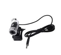 Akozon Webcam Clip-on da 12 Milioni di con Microfono, Supporto Girevole a 360°, Adatta per PC Desktop, Giochi, Mini Laptop, Plug-in USB, Compatibile con 10 e 11 (SILVER)