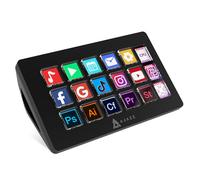 AKP153 Studio Controller, 15 Tasti Macro, Azioni Trigger in App e Software come OBS, YouTube, Twitch, Console Personalizzata per Foto e Video Editing, Live Streaming, PC/Mac (nero)