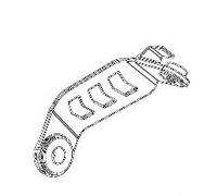 AKRAPOVIC - BRACKET SS MT-09 - MUFFLER BRACKET STAINLESS STEEL - Dalbellomoto
