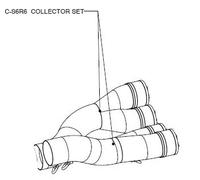 AKRAPOVIC C-S6R6 TUBO INTERMEDIO DI RACCORDO E A Y PER SUZUKI GSX-R 600 2007