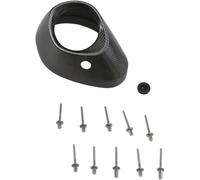 Akrapovic Carbon T3 Type 1 V-ec33 Muffler End Cap Nero