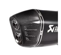 Akrapovic Carbon V-ec342 Muffler End Cap Nero