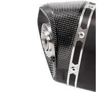 AKRAPOVIC - END CAP CA - END CAP SET CARBON - Dalbellomoto