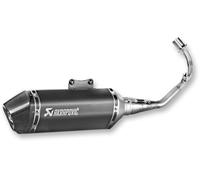 AKRAPOVIC da Corsa Linea Completo Sistema Nero Acciaio Inox S-VE125R2-HZBL