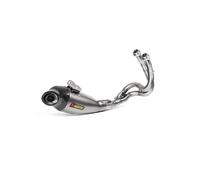 AKRAPOVIC da Corsa Linea Completo Sistema Scarico - Titanio Silenziatore Di