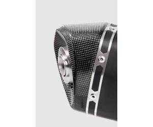 AKRAPOVIC - END CAP CA - END CAP SET CARBON - Dalbellomoto