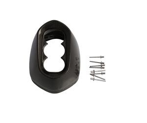 AKRAPOVIC - END CAP CF EC150 - END CAP SET CARBON BLACK - Dalbellomoto