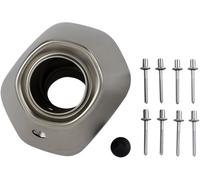 AKRAPOVIC - END CAP EC207 - END CAP SET TITANIUM EC207 LEFT - Dalbellomoto