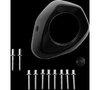 Akrapovic Carbon V-ec95 Muffler End Cap Nero
