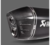 Akrapovic Carbon V-ec342 Muffler End Cap Nero