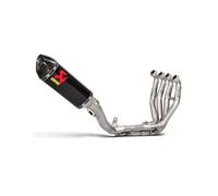 AKRAPOVIC Evolution Line Completo Sistema Scarico - Carbonio Fibra Marmitta Moto