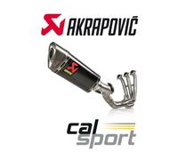Akrapovic Exhaust System Racing Line Carbon End Can Yamaha Tracer 9 2021