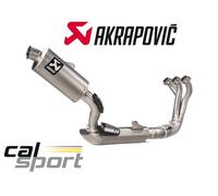 Akrapovic Exhaust System Road Legal Titanium End Can Yamaha XSR900 2022