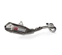 AKRAPOVIC - EXHAUST TI CRF450R - EVOLUTION LINE FULL EXHAUST SYSTEM TITANIUM - D