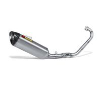 AKRAPOVIC - EXHST RAC TI/CF YZF-R125 17 - RACING LINE COMPLETE EXHAUST SYSTEM SS
