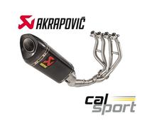 Akrapovic Kawasaki ZX4RR 2023 Full Race sistema di scarico Carbon End Can
